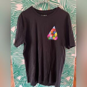 Cloak Pr Prism black t shirt size large 100% cotton hidden in plain sight